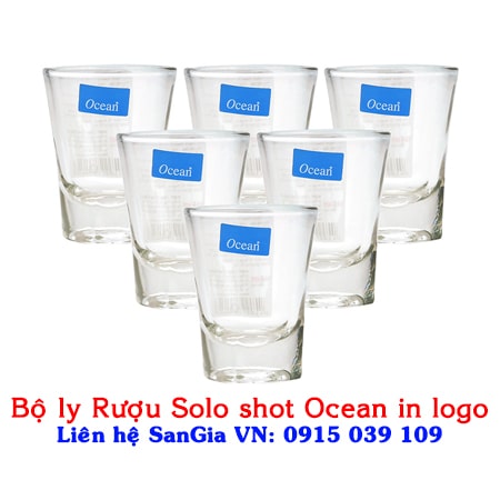 Bộ 6 ly Rượu Solo Shot